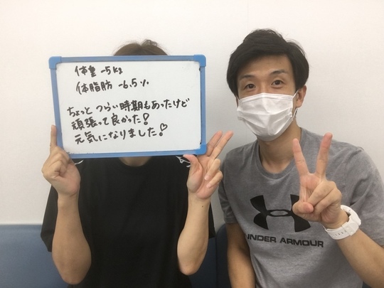 大和市40代女性３ヶ月ダイエットコース卒業