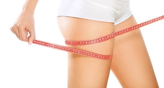 下半身太りの写真