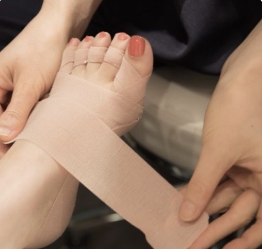 整足テーピング